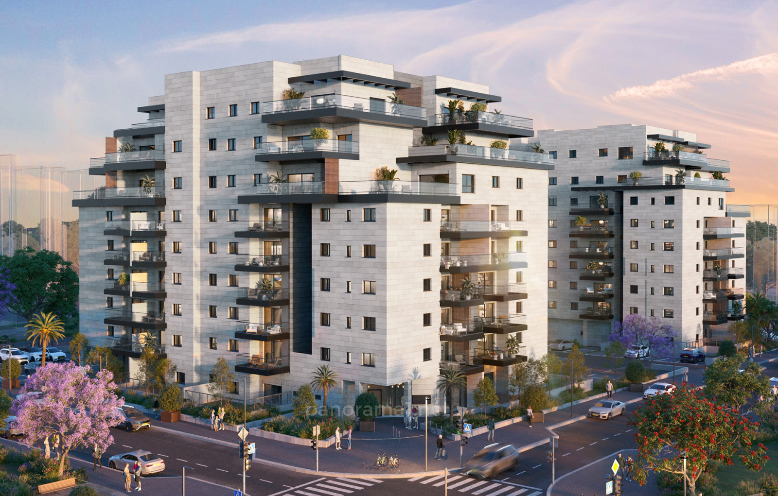 Projet résidentiel unique redéfinissant l'art de vivre de luxe dans un quartier dynamique d'Ashkelon